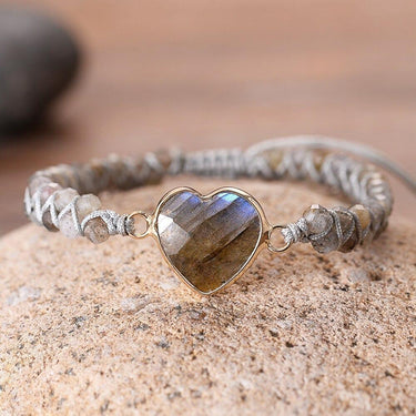 Guardian Spirit Labradorite Bead Bracelet-Your Soul Place